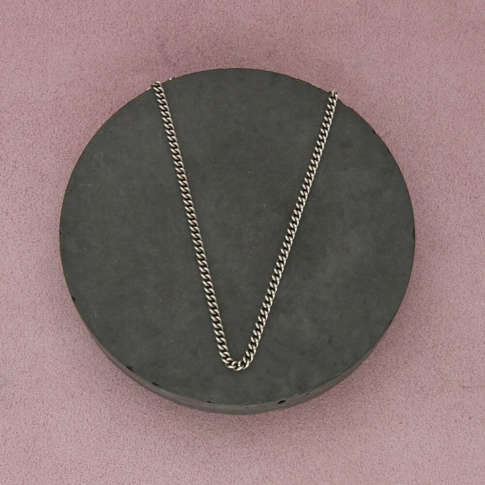 james avery sterling silver medium curb chain necklace size 24in